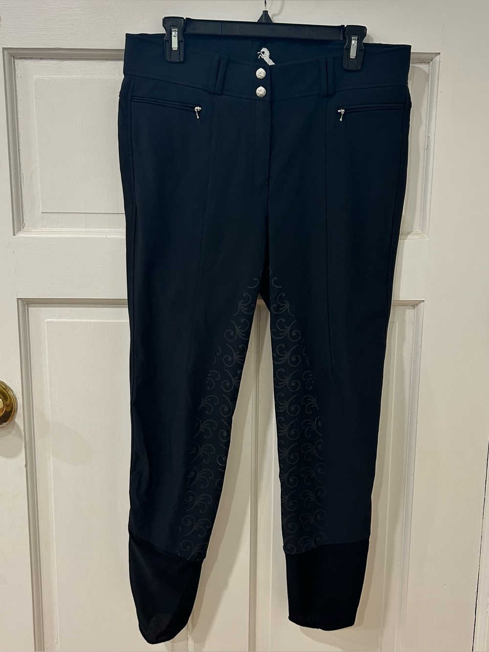Horze Equestrian Breeches Horseback Riding US Size 32 Navy
